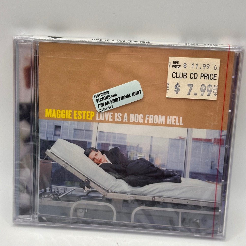 NEW! Maggie Estep Love Is A Dog From Hell CD 1997 Mercury Records Sealed